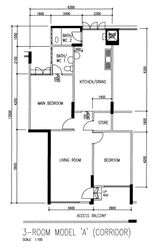Blk 271 Tampines Street 21 (Tampines), HDB 3 Rooms #445064481